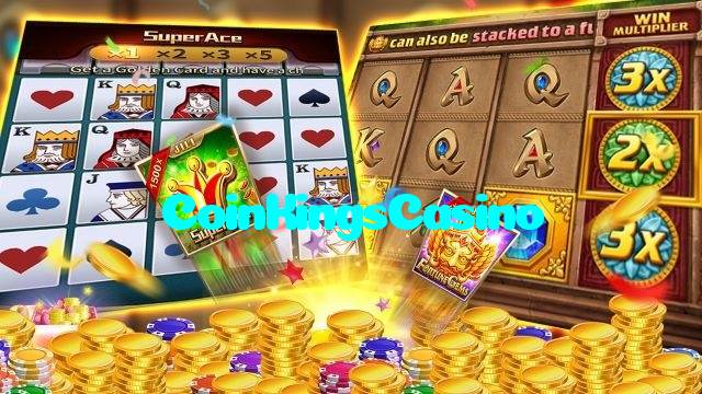 CoinKingsCasino casino presented on mobile device in Pakistan with slots and live games